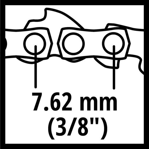 Ланцюг 20см/32 ланки/ 3/10"P/1.1мм EINHELL 4501746 4501746 фото
