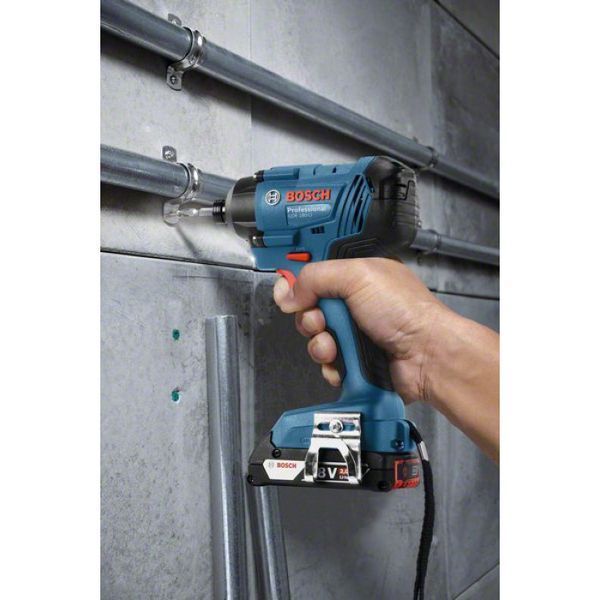 Профессиональный гайкокрут ударный аккумуляторный Bosch Professional GDR 180-LI: без АКБ, 160Нм, щеточный 06019G5124 фото