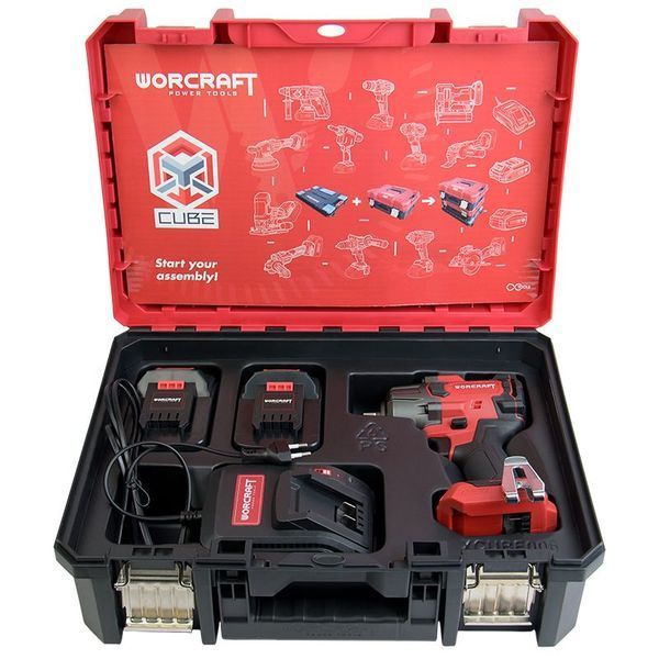 Аккумуляторный бесщеточный гайковерт WORCRAFT XCUBE006 (13245) 850Hm 13245 фото