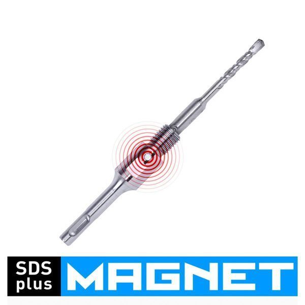 Алмазна коронка по бетону Distar 82 мм з хвостиком / SDS+ (17982445083) 17982445083 фото