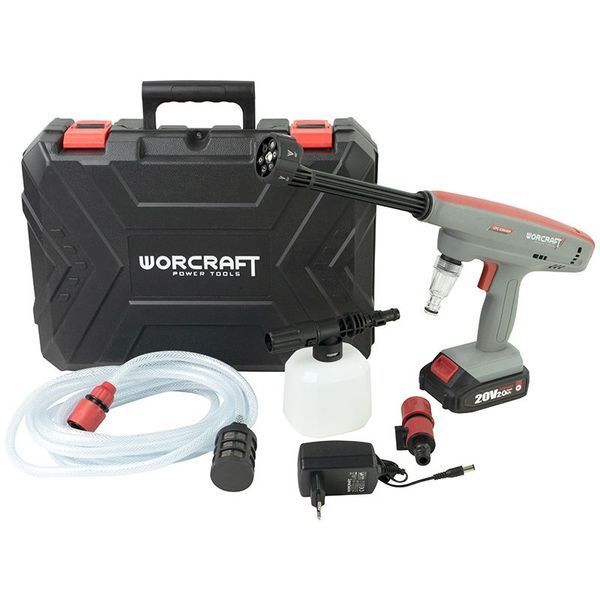Аккумуляторная мойка высокого давления WORCRAFT CPC‑S20LiEM (15 Бар, 6 режимов - АКБ+ЗП+ Кейс) 13266 фото