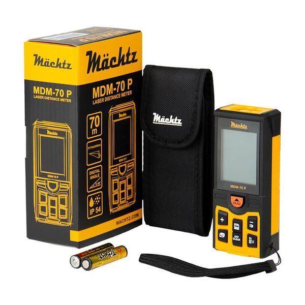 Лазерный дальномер с цифровым угломером M&auml;chtz MDM-70 P (11116) Диапазон измерений 0,05 - 70м 11116 фото