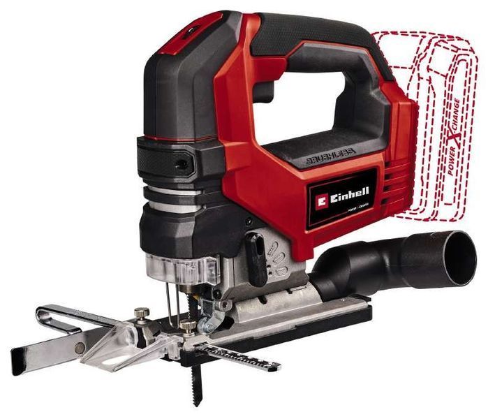 Профессиональный аккумуляторный лобзик ручной Einhell TP-JS 18/135 Li BL - Solo : с АКБ 18В&nbsp;2,5Ah, 3500 об/мин 4321260 4512097 фото