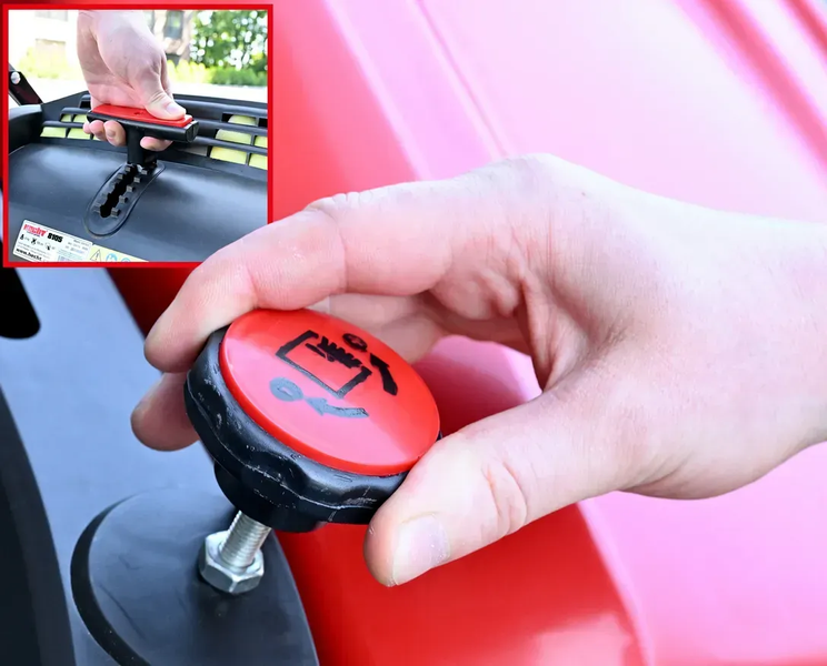 Підмітальна машина механічна HECHT 8105 (105 см) HECHT8105 фото