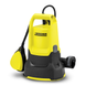 Насос дренажний Karcher SP 2 Flat для чистої води : 250 Вт, 6000 л/г, 7м занурення, вага 3.8 кг 1.645-501.0 фото 1