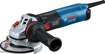 Профессиональная болгарка Bosch GWS 17-125 S: 1700 Вт, диск 125мм, с регулировкой оборотов 06017D0300 фото
