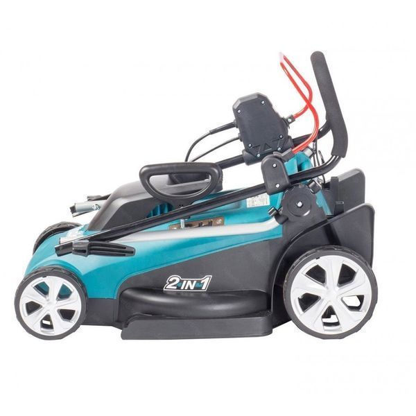 Электрическая газонокосилка Makita ELM3720: 1400 Вт, 3400 об/мин, высота скашивания 20/40/55 ELM3720 фото