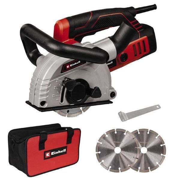 Мощный штроборез электрический (бороздник) Einhell TE-MA 1500: 1500 Вт, диск 125 мм, 8500 об/мин (4350735) 4350735 фото