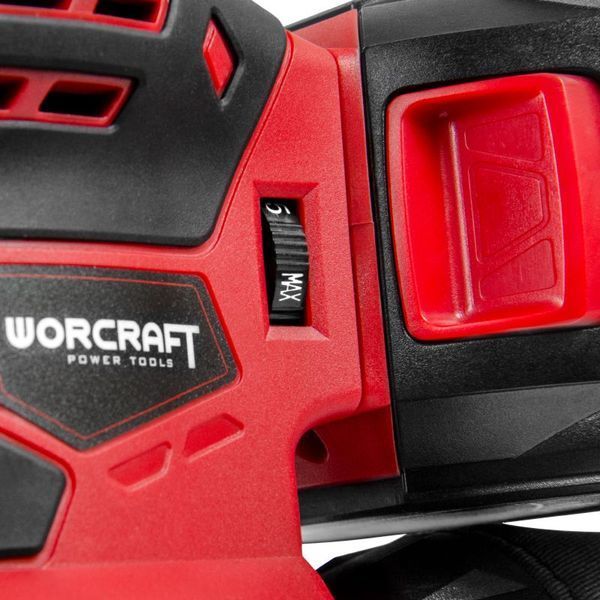 Акумуляторна шліфмашина ексцентрикова WORCRAFT CRS-S20Li (13131 каркас) д-125 мм 13131 фото