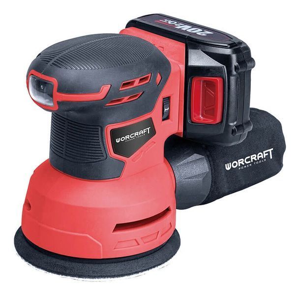 Акумуляторна шліфмашина ексцентрикова WORCRAFT CRS-S20Li (13131 каркас) д-125 мм 13131 фото