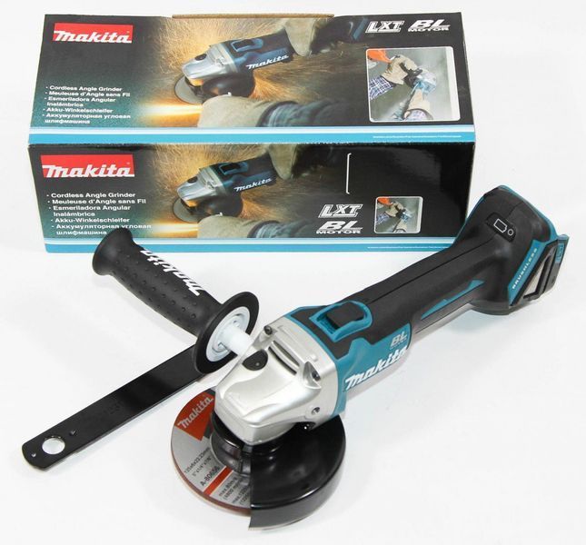 Акумуляторна кутова шліфувальна машина (безщіткова болгарка) Makita DGA 504 Z : 18B (без АКБ) DGA 504 Z фото