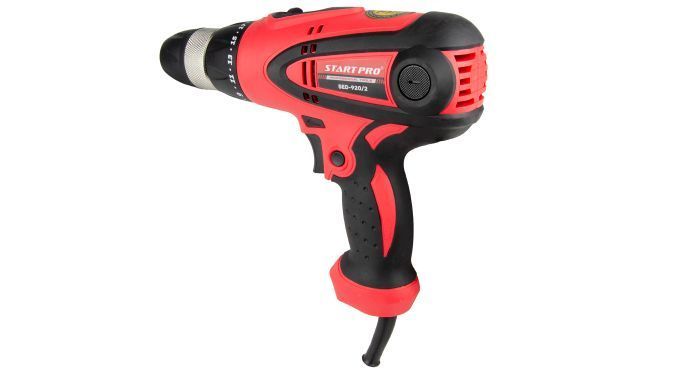 Мощный электрический дрыль START PRO SED-920/2 : 920Вт, 19Нм, 1200 об/мин, вес 1,5 кг SED-920/2 фото