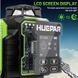 Лазерний нівелір Huepar W04CG : діапазон з приймачем 40м, зелений лазер (491010) 491010 фото 2