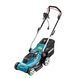 Электрическая газонокосилка Makita ELM3720: 1400 Вт, 3400 об/мин, высота скашивания 20/40/55 ELM3720 фото 1