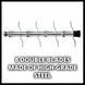 Скарификатор аккумуляторный Einhell GC-SC 36/31 Li (акум 5.2 Ah и зарядка 2шт) 3420660 4512147 -2 фото 3
