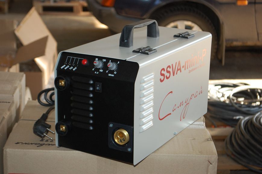 Мощный сварочный аппарат (полуавтомат) SSVA-MINI-Р &laquo;САМУРАЙ&raquo;: 160А, MIG-MAG, 220 В SSVA-MINI-Р &laquo;САМУРАЙ&raquo; фото