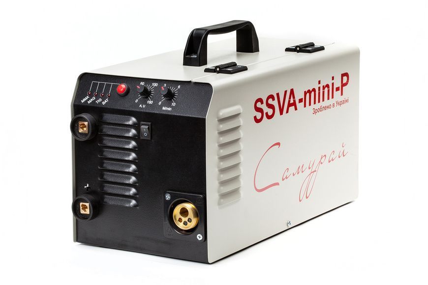 Мощный сварочный аппарат (полуавтомат) SSVA-MINI-Р &laquo;САМУРАЙ&raquo;: 160А, MIG-MAG, 220 В SSVA-MINI-Р &laquo;САМУРАЙ&raquo; фото
