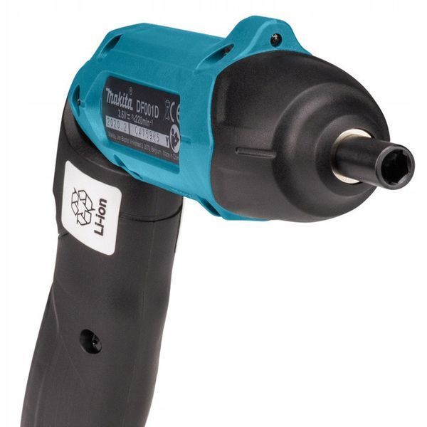 Аккумуляторная отвертка Makita DF001DW : Li-Ion 3,6 В, Micro USB, 81 бит, 4 / 3 Нм DF001DW фото