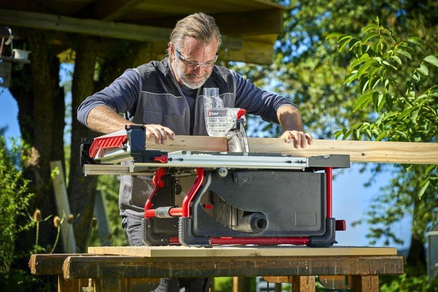 Мощная настольная пила Einhell Professional TP-CC 10 T : 2000 Вт, диск 254мм (4340435) 4340435 фото