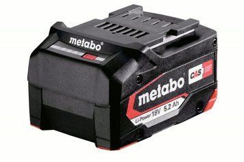 Акумуляторна батарея Metabo Li-Power 18 V, 5.2 Аh New 625028000 625028000 фото