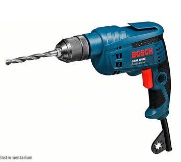Професійна дриль електричний безударний Bosch Professional GBM 10 RE : 600 Вт, 2600 об/хв, Нм 20, діаметр свердла 1-10 мм 0601473600 фото