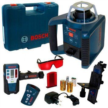 Уровень лазерный BOSCH GRL 300 HV Set (ротационный) 0601061501 фото