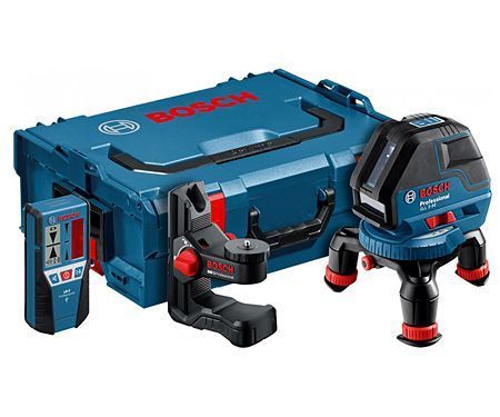 Профессиональный лазерный нивелир Bosch GLL 3-50 + BM1 + L-BOXX (0601063802): 4 батарейки 1,5 В LR6 0601063802 фото