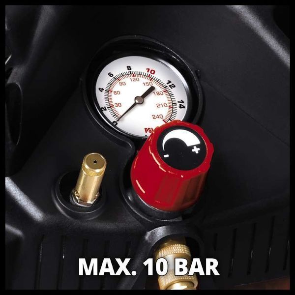 Потужний компресор Einhell TC-AC 240/50/10 OF : 1.5 кВт, 240 л/хв, 10 бар, ресивер 50л 4010393 фото