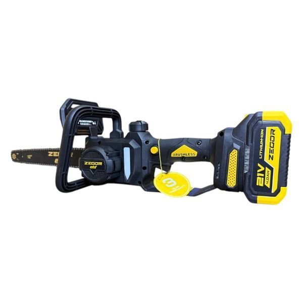 Пила ланцюгова акумуляторна ZEGOR CSPP-21BL-12 (1акум.21В 4Аг/зарядний/30см) CSPP-21BL-12 фото