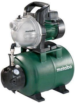 Побутова насосна станція Metabo HWW 4000/25 G : 1100 Вт, 67 л/хв гідрофор для дому і дачі 600971000 600971000 фото