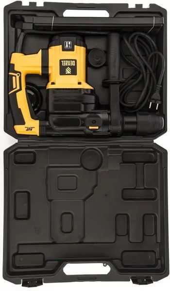 Мощный ударный электрический бочковый перфоратор Denzel RHV-1050-38-max: SDS-max,1050Вт, 10 Дж 26620 фото
