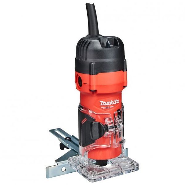 Електричний ручний столярний фрезер Makita 3702 : 530 Вт, 6 цанга, 35000 об/хв електрофрезер 3702 фото