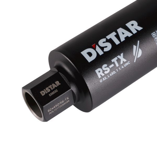 Коронка алмазна 82мм DISTAR DDS-W RS-TX 082*450*1 1/4UNC (армований бетон/без охолодження/з мікроударом) 10170085495 фото