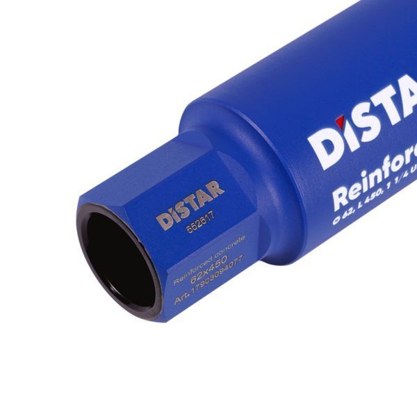 Профессиональное алмазное сверло Distar DDS-W 62x450x1 1/4 UNC Reinforced concrete (17903094077) 17903094077 фото