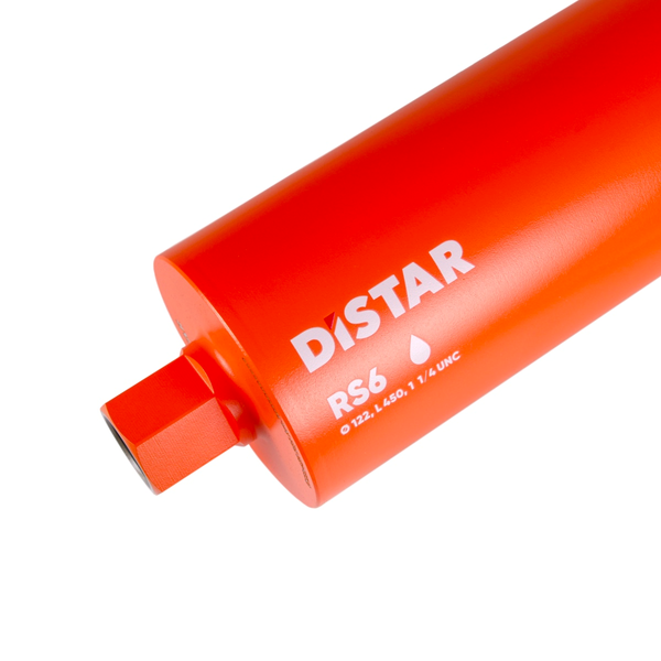 Якісне свердло алмазне Distar DDS-W 122X450X1 1/4 UNC RS6 : &empty; 120мм х 450мм, бетон армований 10170085559 фото