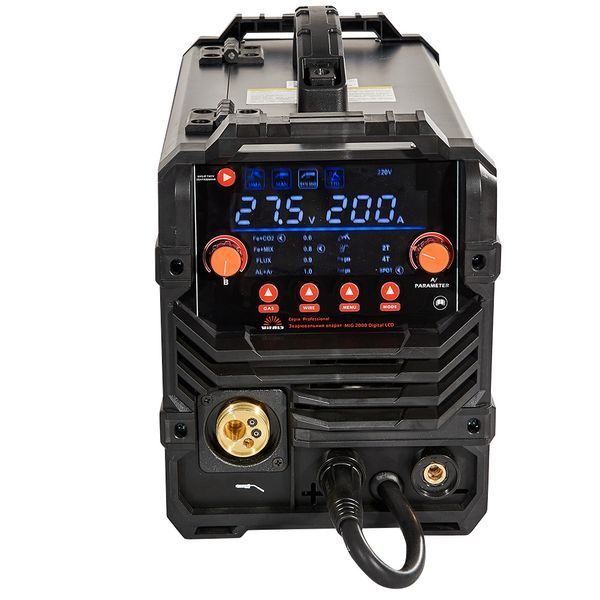 Сварочный аппарат Vitals Professional MIG 2000 Digital LCD (ММА/MIG/MIG-MAG/TIG LIFT) 196146 фото