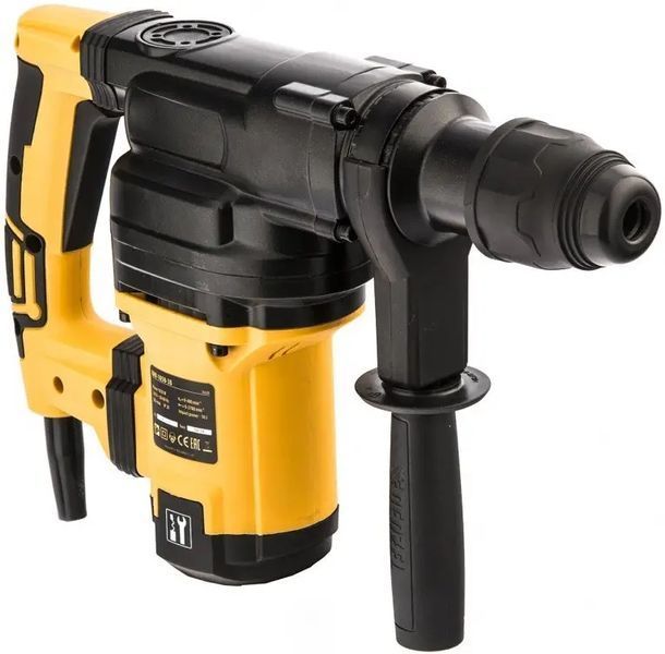 Мощный ударный электрический бочковый перфоратор Denzel RHV-1050-38-max: SDS-max,1050Вт, 10 Дж 26620 фото