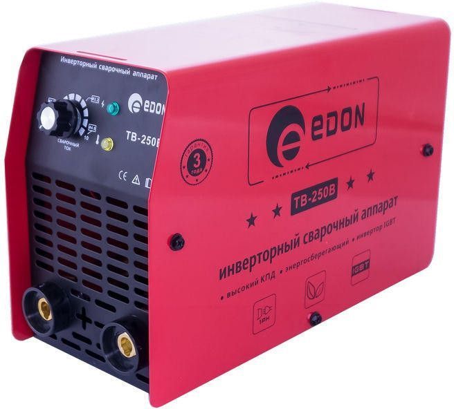 Сварочный инверторный аппарат (сварка) Edon TB-250B: 4.5 кВт, 250 А TB-250B фото