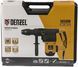 Мощный ударный электрический бочковый перфоратор Denzel RHV-1050-38-max: SDS-max,1050Вт, 10 Дж 26620 фото 9
