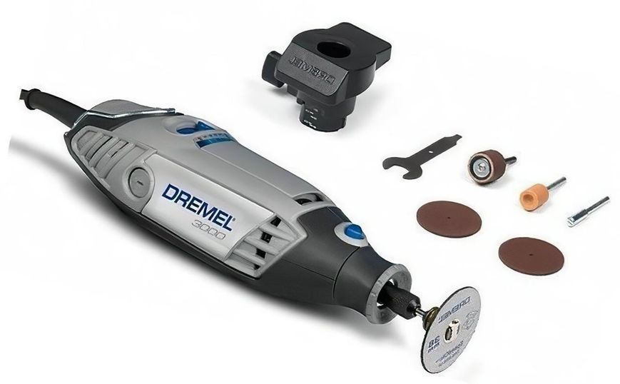 Многофункциональный инструмент (гравер) Dremel 3000 - 15 130 Вт, 15 насадок (F0133000JL) F0133000JL фото
