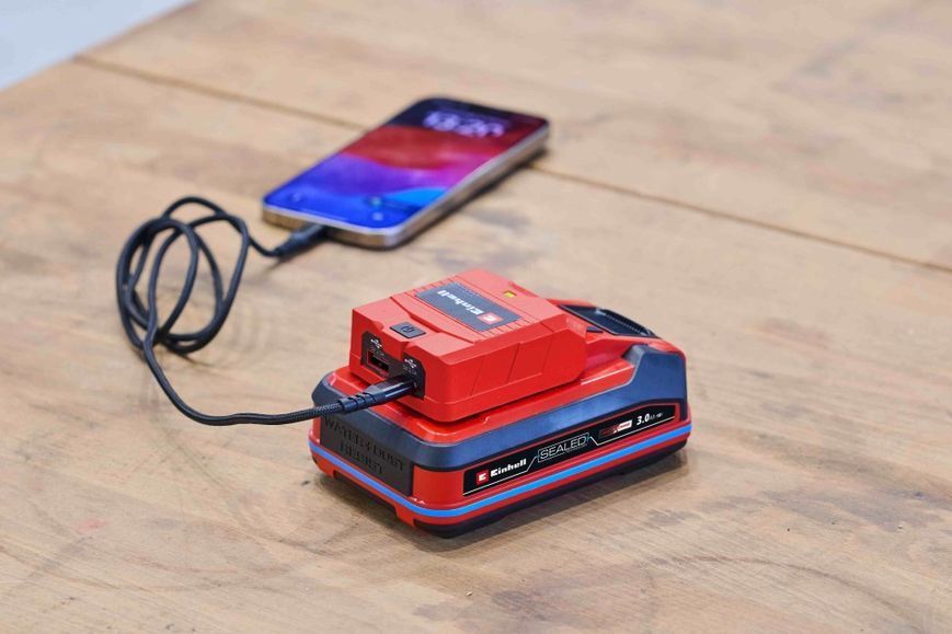 Акумуляторний адаптер для зарядки USB-пристроїв Einhell TC-CP 18 Li USB A/C-Solo (4514148) 4514148 фото