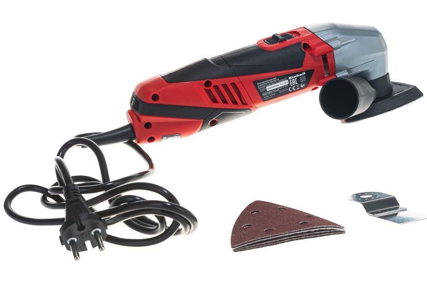 Электричный многофункциональный инструмент реноватор Einhell TC-MG 220/1 E New : 220 Вт мультитул 4465095 фото