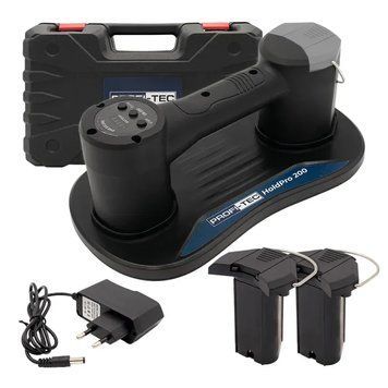 Акумуляторна вакуумна присоска PROFI-TEC HoldPro 200 : з АКБ 2шт-12V 1.5 Ah + ЗП (007064) 007064 фото
