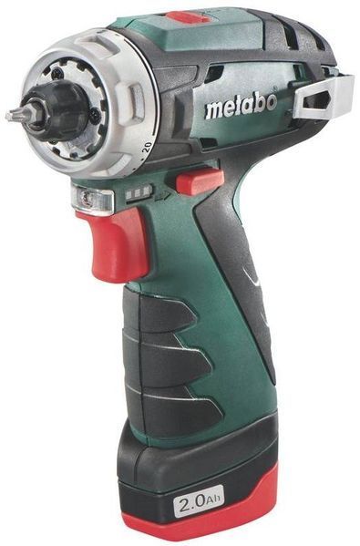 Акумуляторний шуруповерт Metabo PowerMaxx BS Basic 2х2,0 Ач пластиковий чемодан (600080500) 600080500 фото