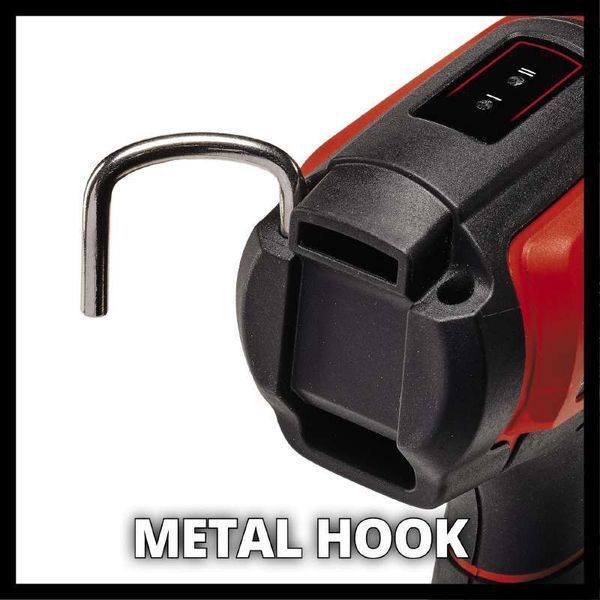 Фен аккумуляторный Einhell TE-HA 18 Li - Solo: 18В, 350&deg;С/550&deg;С, 200л/мин., без аккумулятора 4520500 фото