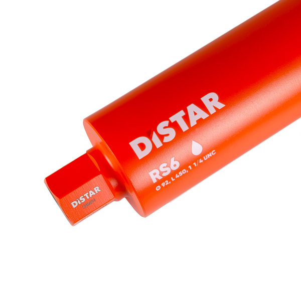 Качественное алмазное сверло Distar DDS-W 092X450X1 1/4 UNC RS6 : &empty; 92мм х 450мм, бетон армированный 10170085227 фото