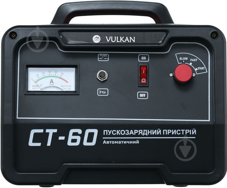 Пуско-зарядний пристрій Vulkan CT60 : 12В і 24В (30089) 30089 фото