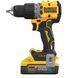 Дрель-шуруповерт аккумуляторная безщеточная ударная DeWALT DCD805H2T : с АКБ 2шт-18V 5 Ah, 90 Нм DCD805H2T фото 3