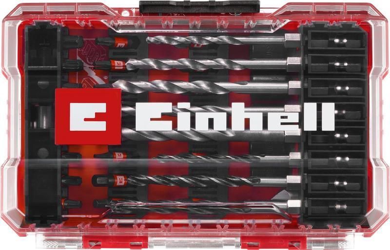 Профессиональный набор ударных бит и сверл einhell 39 шт, m-case (108759) 108759 фото