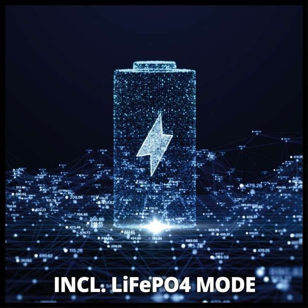 Потужний автомобільний зарядний пристрій Einhell CE-BC 5 M LiFePO4 : 12V, 3-120 Ah (1002251) 1002251 фото